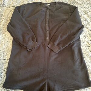 Old Navy fleece romper